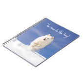 CRB Snow Bear Notebook Notizblock (Linke Seite)