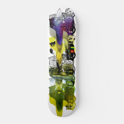 CRE8orDIE BRANDUNGS-BÄRN-PLATTFORM Skateboard (Vorderseite)