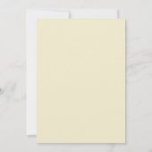 Cream Amethyst Rose Hochzeit Einladung (Rückseite)