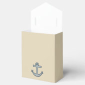 Cream Anchor Gevor Box Geschenkschachtel (Geöffnet)