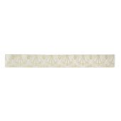 Cream Art Deco Satinband (Vorderseite)