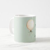 Cream Balloon Mint Bow Dreams Kaffeetasse (Vorderseite Links)