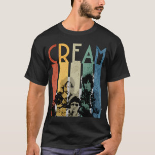 Cream Band Retro T-Shirt