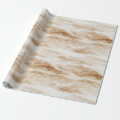 Cream Beach Sand Geburtstag Geschenkpapier (Ungerollt)