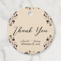 Cream Beige Vintages Shabby Chic Moody Floral