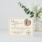 Cream Beruflich Hello Neighbor Real Anwesen Postkarte (Stehend Vorderseite)