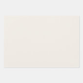 Cream Blau Cloud Nine Baby Shower Geschenkpapier Set (Vorderseite 2)