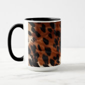 Cream Brown Black Cowhide Tasse (Links)
