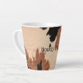 Cream Brown Cowhide Milchtasse (Linke Ecke)