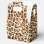 Cream Brown Leopard Geschenkschachtel (Geöffnet)