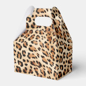 Cream Brown Leopard Geschenkschachtel (Vorderseite)
