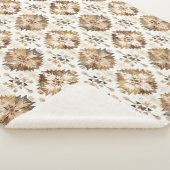 Cream Brown Native Tribal Sherpadecke (3/4)