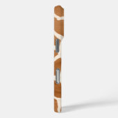 Cream Brown Safari Giraffe Tierwerbung Case-Mate iPhone Hülle (Rückseite / Rechts)