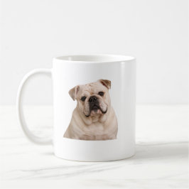 Cream Bulldog Portrait Mug – Dog Lover Gift Kaffeetasse