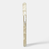 Cream Cascade Ruffle Bow Elegante Girly Case-Mate iPhone Hülle (Rückseite / Links)