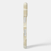 Cream Cascade Ruffle Bow Elegante Girly Case-Mate iPhone Hülle (Rückseite / Rechts)