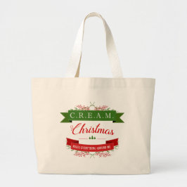 CREAM Christmas Rules! Jumbo Tote Jumbo Stoffbeutel