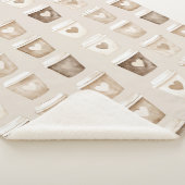 Cream Coffee Heart Cups Sherpadecke (3/4)