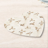 Cream Cottage Vögel Junggesellinnenabschied Untersetzer (angewinkelt)