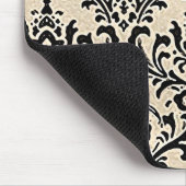 Cream Damask 2 ~ Mousepad (Ecke)