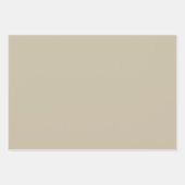 Cream Damask Geschenkpapier Set (Vorderseite 2)