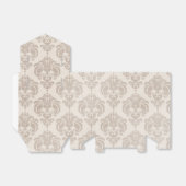 Cream Damask Geschenkschachtel (Ungefaltet)