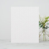 Cream Damask Wedding Stationery (Stehend Vorderseite)
