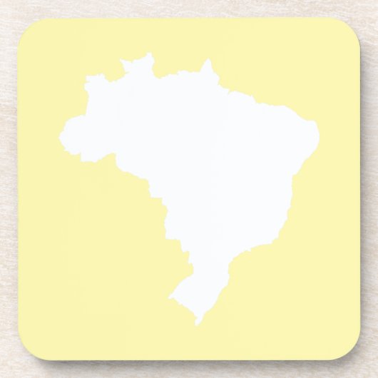 Cream Festive Brasilien in Emporio Moffa Getränkeuntersetzer (Vorderseite)