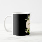 Cream Floral Happy Mother's Day Tasse (Links)