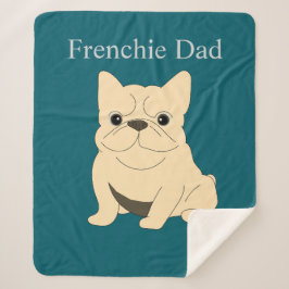 Cream French Bulldog, Frenchie Dad Sherpadecke