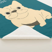 Cream French Bulldog, Frenchie Dad Sherpadecke (3/4)