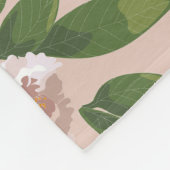 Cream Garden Harmonie Fleecedecke (Ecke)