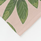 Cream Garden Harmonie Grosses Fleecedecke (Ecke)