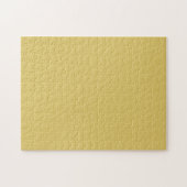 Cream Gold Solid Color Puzzle (Horizontal)