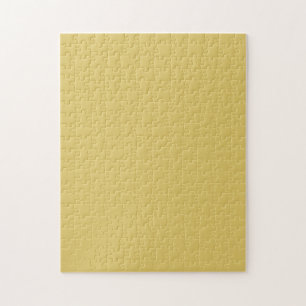 Cream Gold Solid Color Puzzle