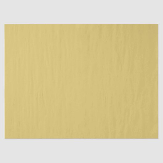 Cream Gold Solid Color Seidenpapier (Vorderseite)