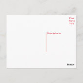 Cream Greyhound Puppy Dog Leere notecard Postkarte (Rückseite)