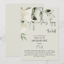 Cream Hochzeitsdusche Hydrangeas Brautparty