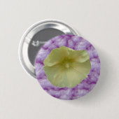 Cream Hollyhock Button (Vorne & Hinten)