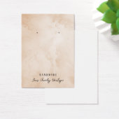 Cream Ivory Abstrakte Schmuckkarten sammeln (Schreibtisch)