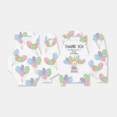 Cream Labradoodle Geburtstag Vielen Dank für Ihre  Geschenkschachtel (Ungefaltet)