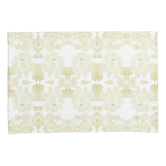 Cream Lace-like Pillowcase Kissenbezug (Vorderseite-Rechts)