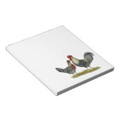Cream Legbar Chickens Notizblock (angewinkelt)