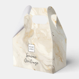 Cream-Logo-Text-Promotiongeschäftsverpackung Geschenkschachtel