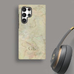 Cream Marble Monogram Samsung Galaxy Hülle<br><div class="desc">Das Samsung SGH-X500 ist mit dem Samsung SGH-X500 ausgestattet. Wählen Sie im Drop-Down-Menü Ihre. Personalisieren Sie das Monogramm. Cremefarbene,  beige und hellgraue Marmormuster sorgen für ein zeitloses Aussehen.</div>