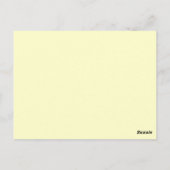 Cream Monogram Wedding Tischnummer Cards (Rückseite)