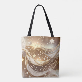 Cream Pale Gold Moon Timeless Elegance Tasche