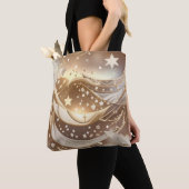 Cream Pale Gold Moon Timeless Elegance Tasche (Von Nahem)