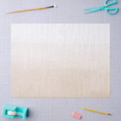 Cream Peach Ombre Seidenpapier (Basteln)