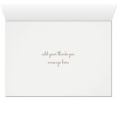 Cream Peony Danke-Card (Innenansicht Horizontal (Unten))